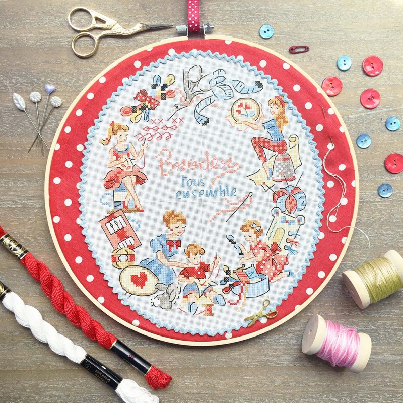 Grille «Broder ensemble»