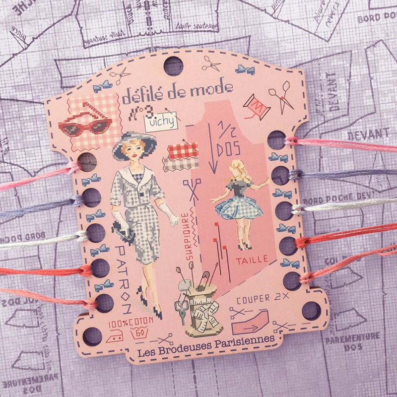 «Défilé Vichy N°3» Thread organiser