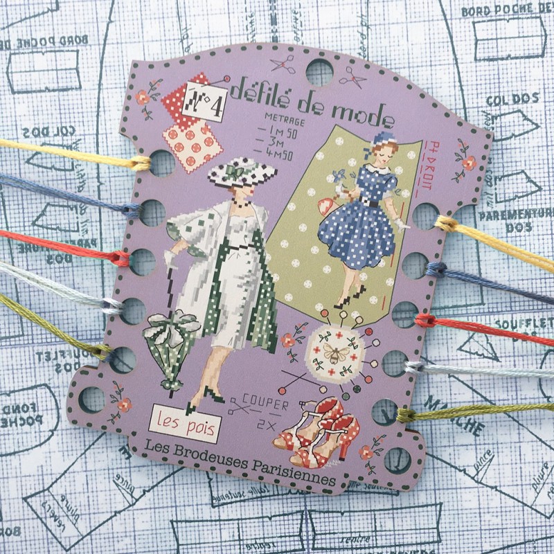 «Défilé Pois N°4» Thread organiser