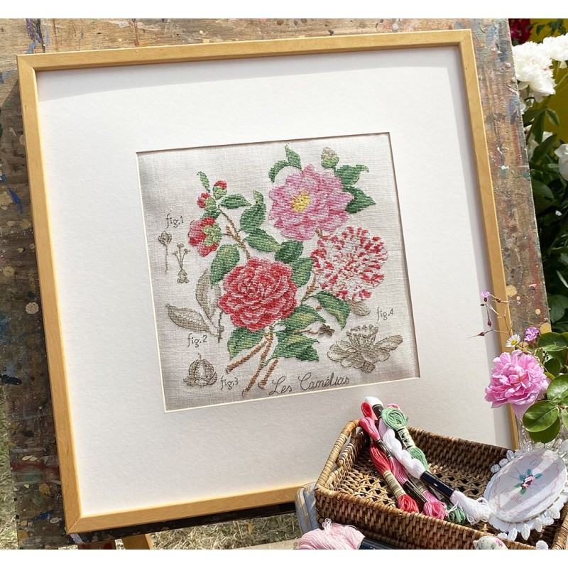 Lin : Étude aux Camélias (maxi-grille)