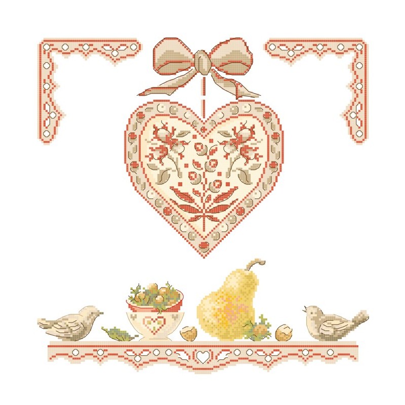 Grille «Étagère automnale»