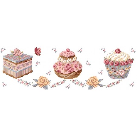 « Cupcakes en fleurs » Chart