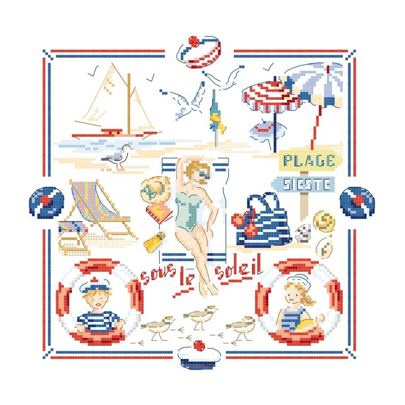 Grille « Sous le soleil »