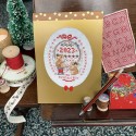 « Embroidered greetings cards » n°4  A special story