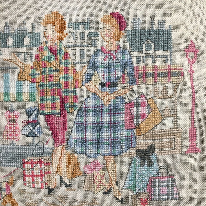 Lin : Sac « Paris Tartan »