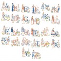 « Marinière » Alphabet Chart