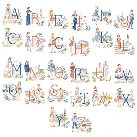 Le grand Alphabet «Marinière»