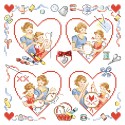 A story From mother to daughter « Cross stitch »