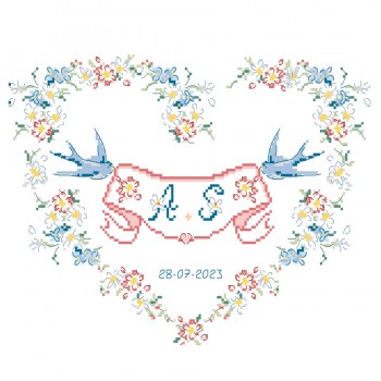 Petit ABC « Cœur fleuri »