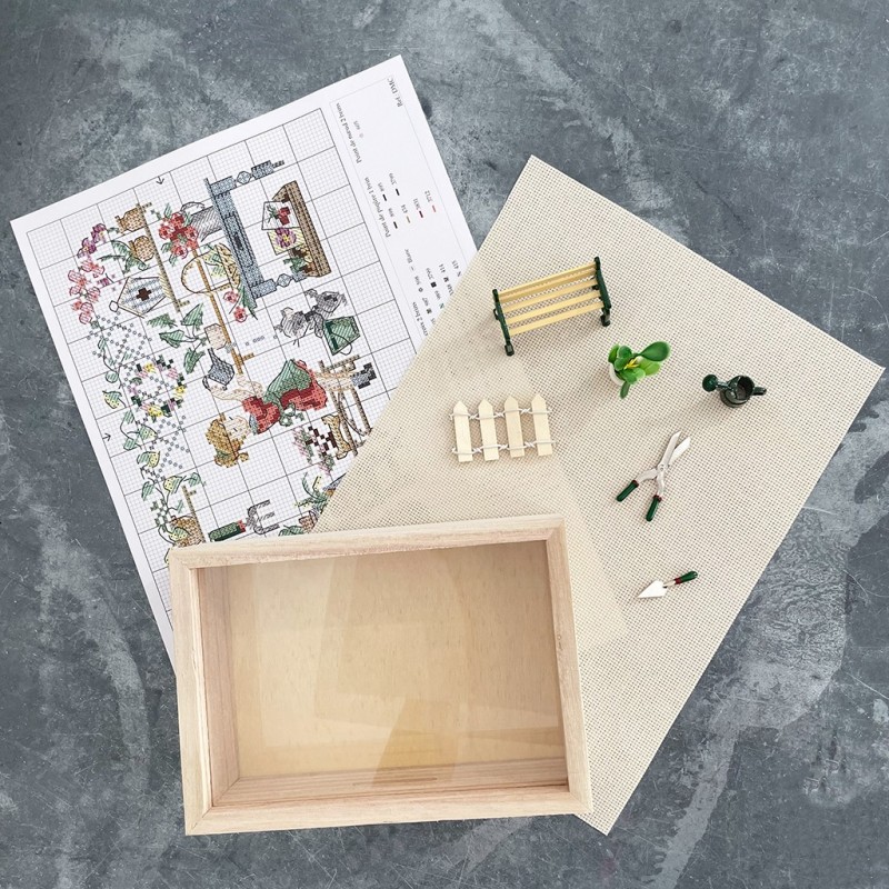 Aïda : La vitrine «Mon petit Jardin»