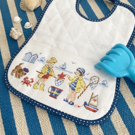 « Little sailors » 2 bibs