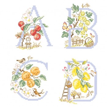 The big «Fruité» Alphabet