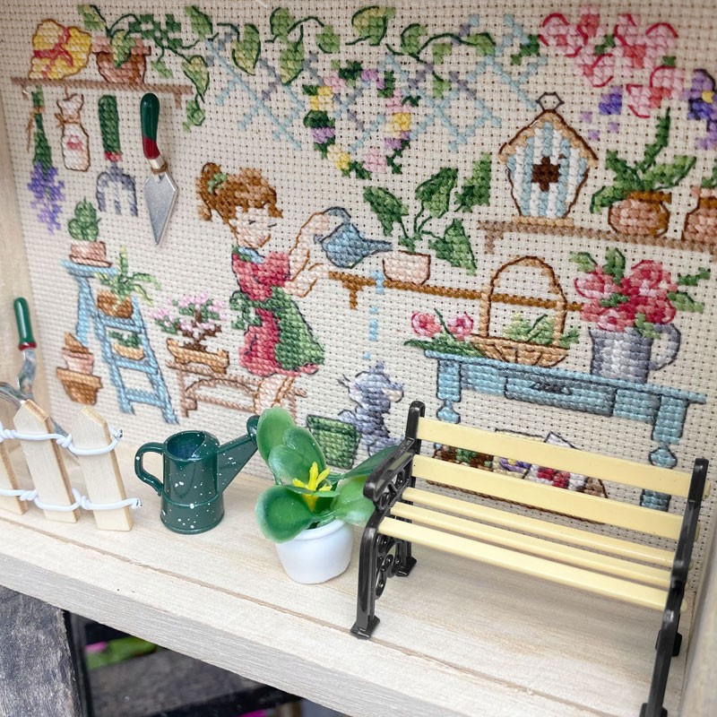 Aïda : La vitrine «Mon petit Jardin»