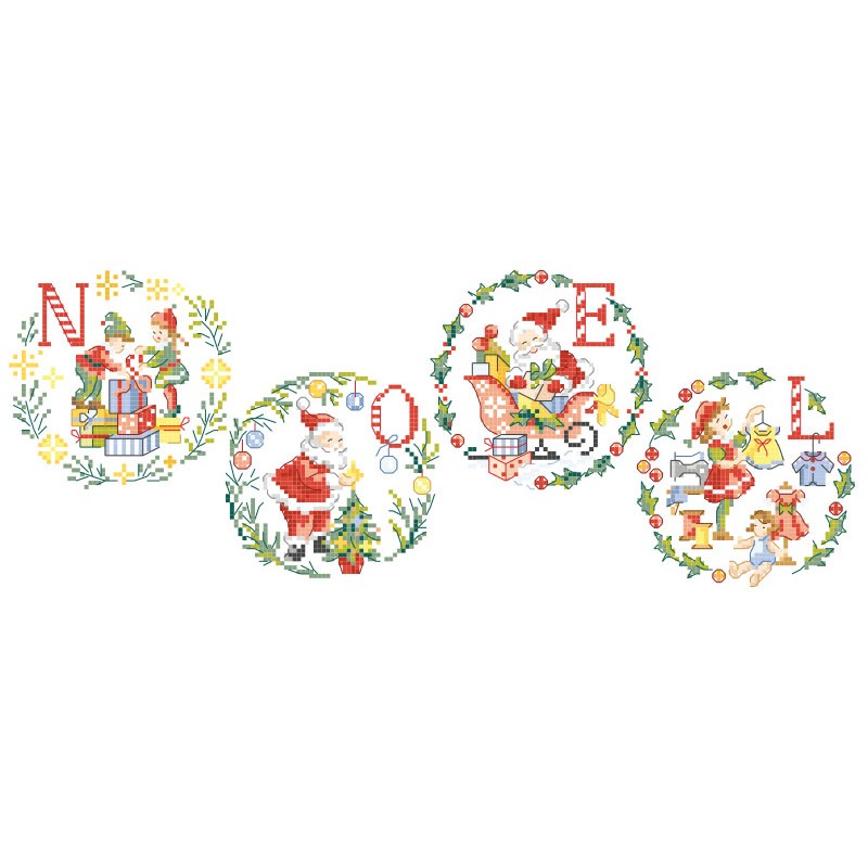 The big «Père Noël» Alphabet