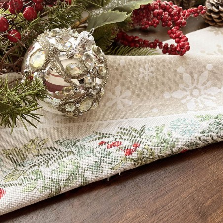 Aïda « Winter Elegance » Table runner