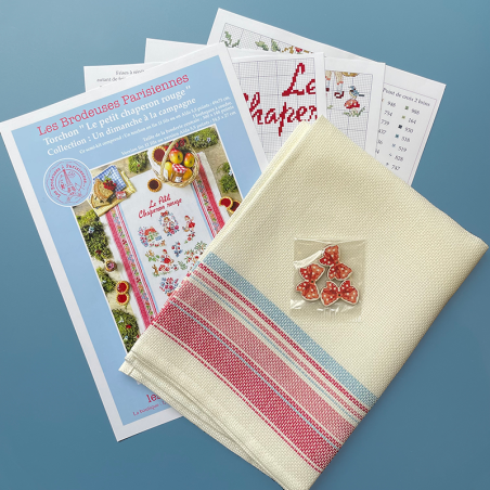 Aida « Le petit chaperon rouge» Tea towel