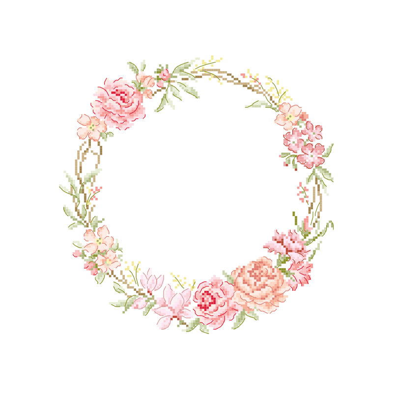 Grille «Couronne Pimprenelle»