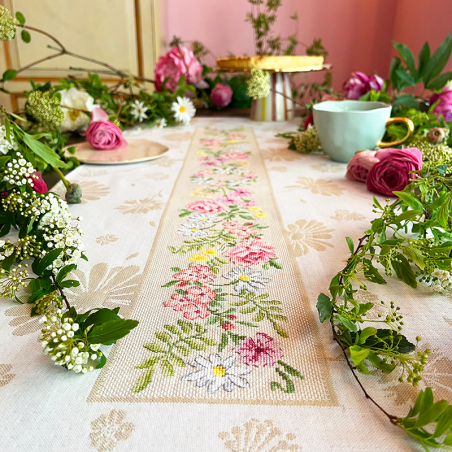 Aïda « Spring Elegance » Table runner