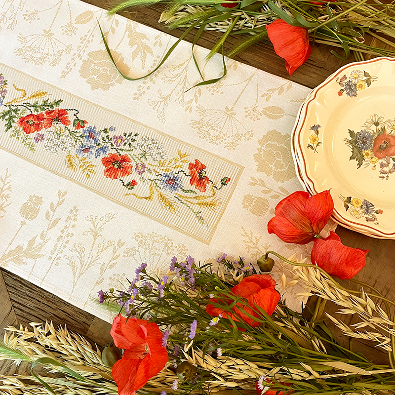 Aïda « Summer Elegance » Table runner