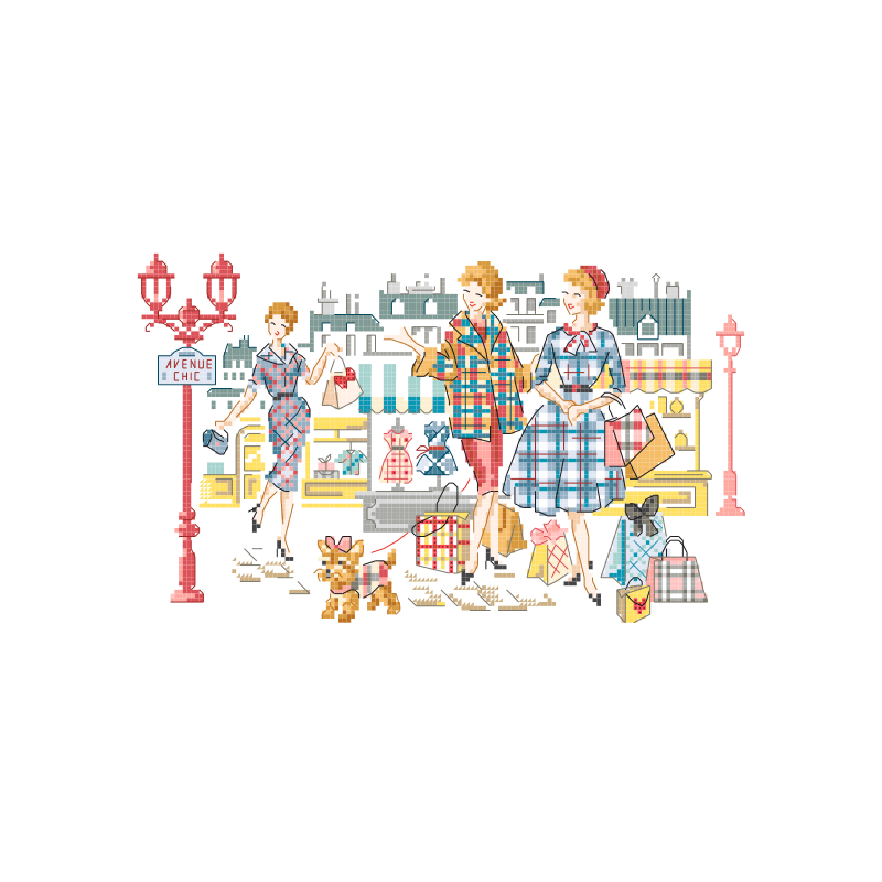 Lin : Sac « Paris Tartan »