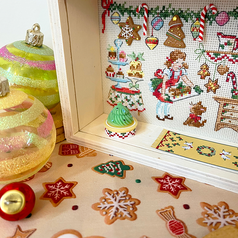 Aïda : La vitrine «Ma petite cuisine de Noël»