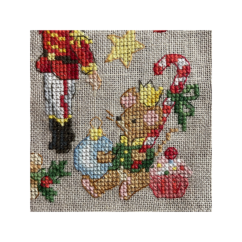 Linen «Casse-Noisette» Drawstring pouch