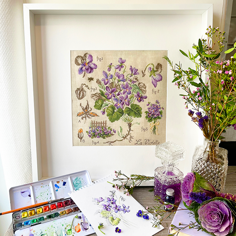 Aïda : Étude à la Violette (maxi-grille)