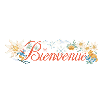 Grille «Bienvenue à la montagne»