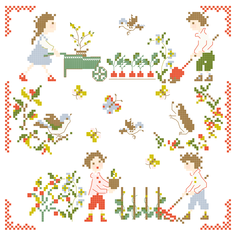 Grille « Jeunes pousses »