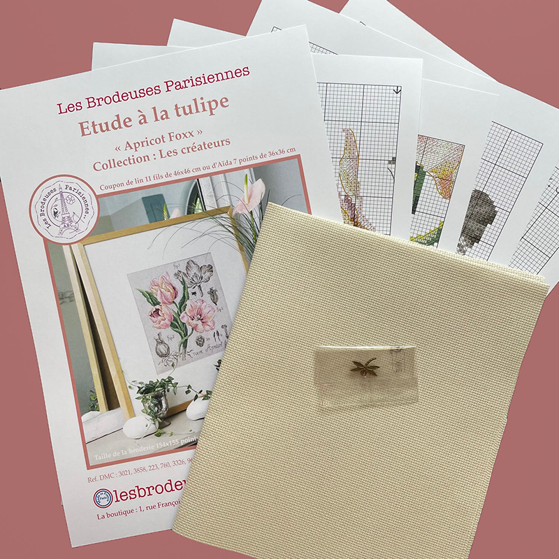 Aïda «Tulipe» Study (maxi-pattern)