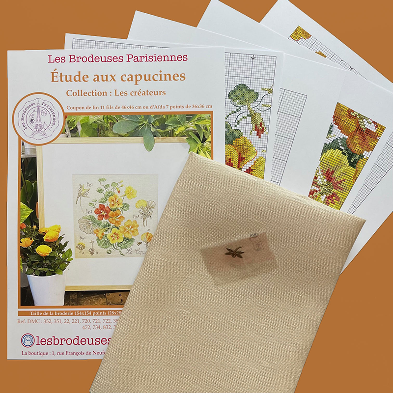 Lin : Étude aux Capucines (maxi-grille)