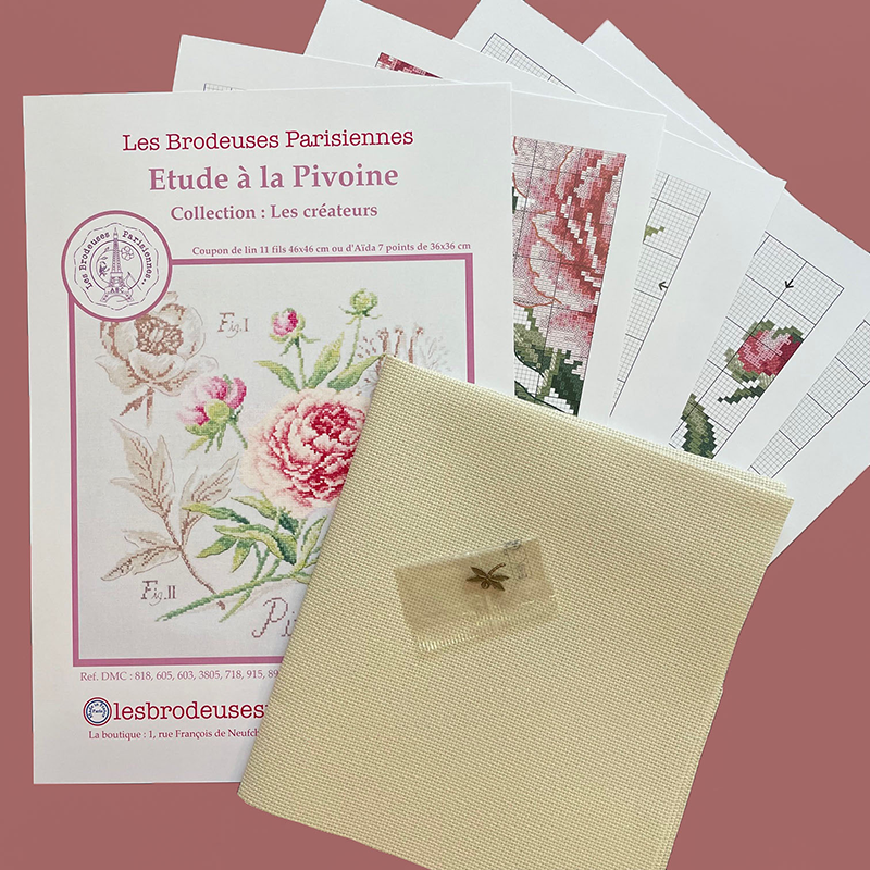 Aïda : Étude à la Pivoine (maxi-grille)