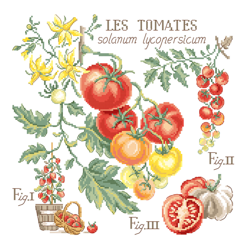 Lin : Étude aux Tomates (maxi-grille)