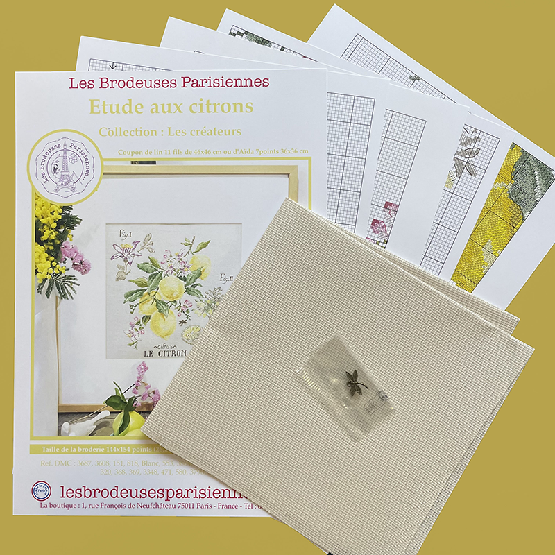 Aïda : Étude aux Citrons (maxi grille)