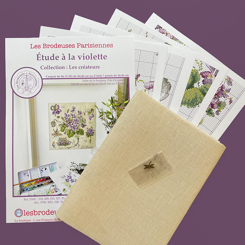 Lin : Étude à la Violette (maxi-grille)