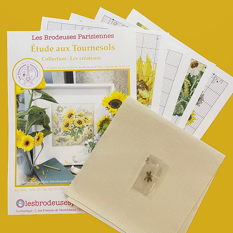 Aïda : «Tournesols» Study (maxi-pattern)