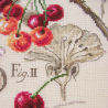 Linen «Cerises» Study (maxi pattern) Linen «Cerises» Study (maxi pattern)