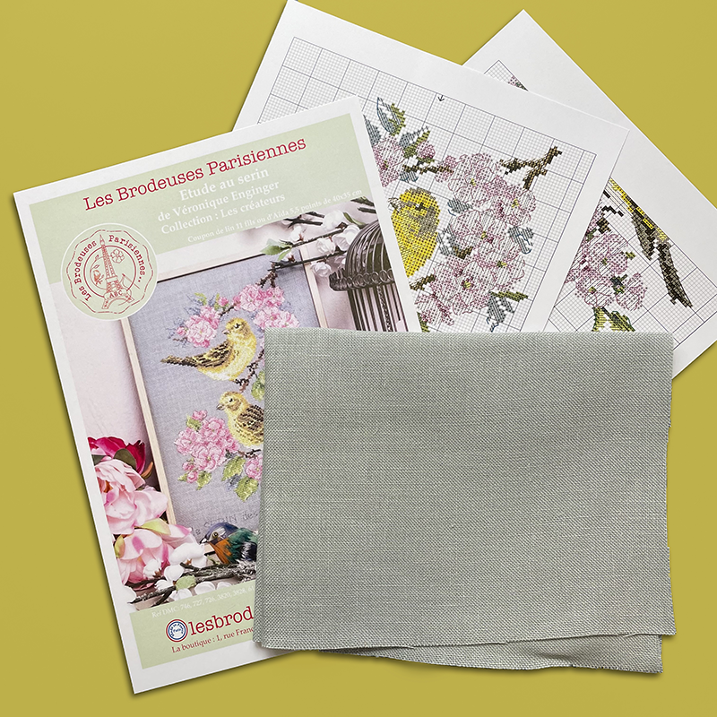 Lin : Étude aux Serins