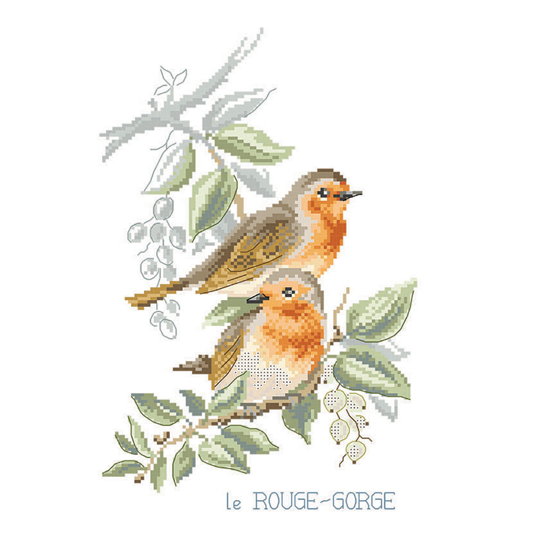 Aïda : Étude aux Rouge-gorges