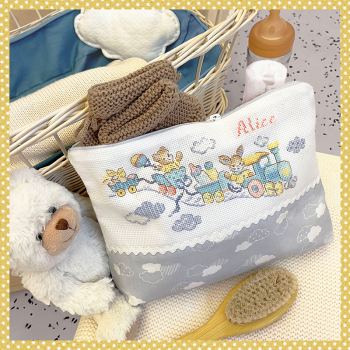 Lin : Trousse «Nuage»
