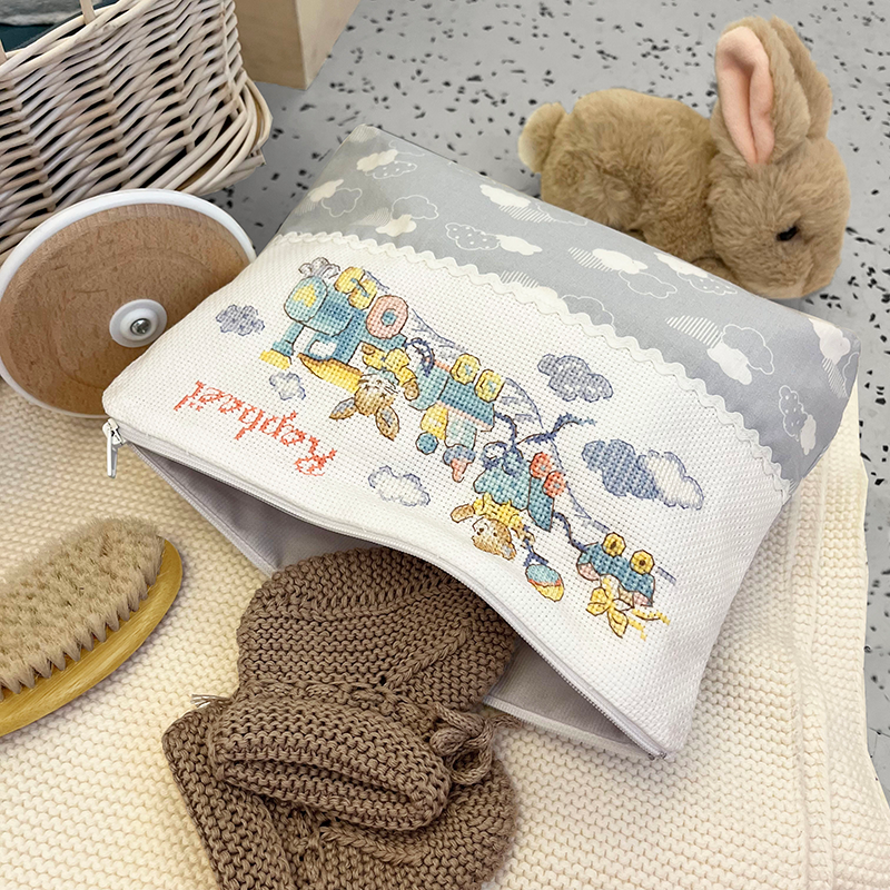 Lin : Trousse «Nuage»