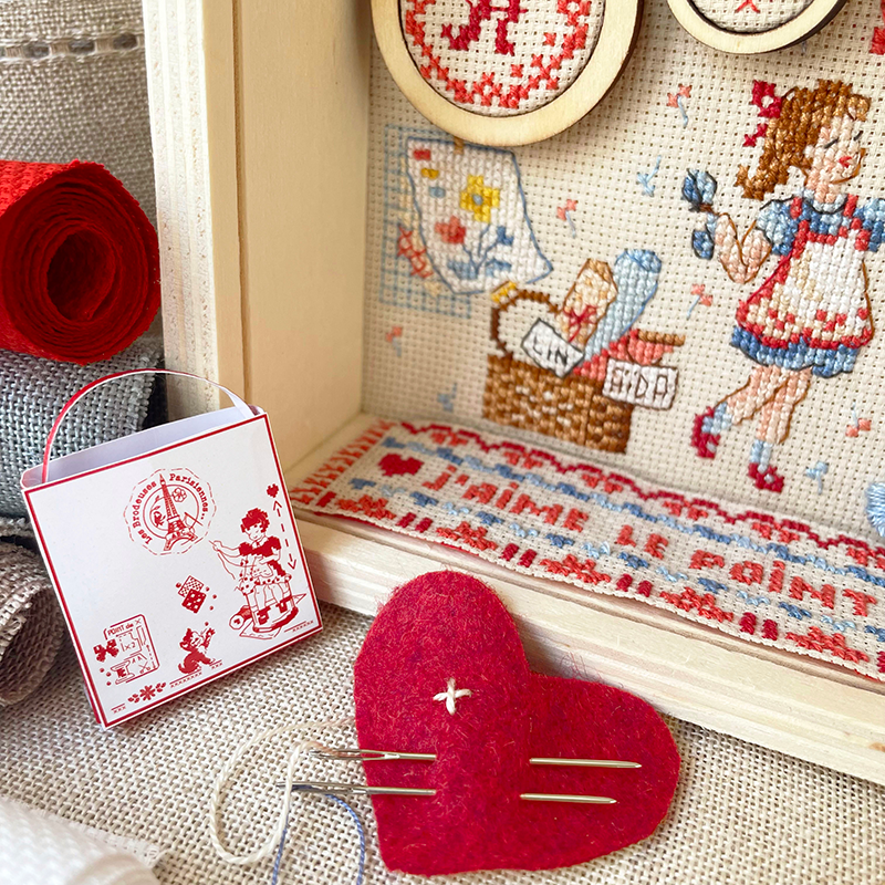 Aïda : La vitrine «Mes petites croix»