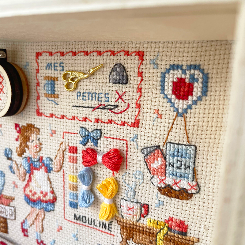 Aïda : La vitrine «Mes petites croix»