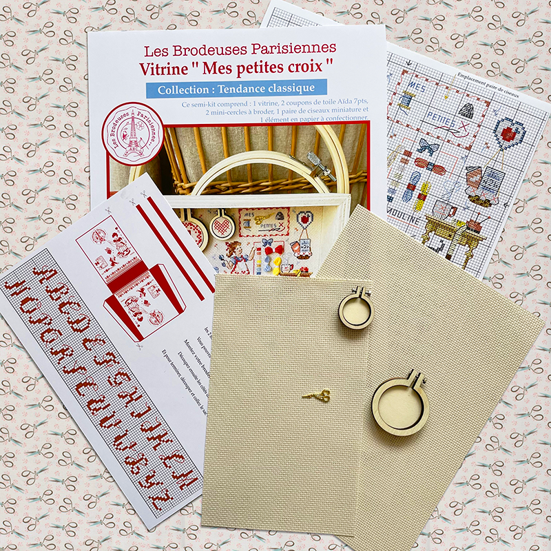 Aïda : La vitrine «Mes petites croix»