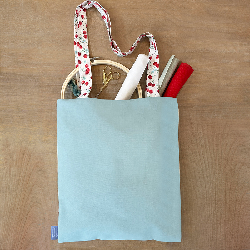 Lin : Sac «Cerisette et bobinette»