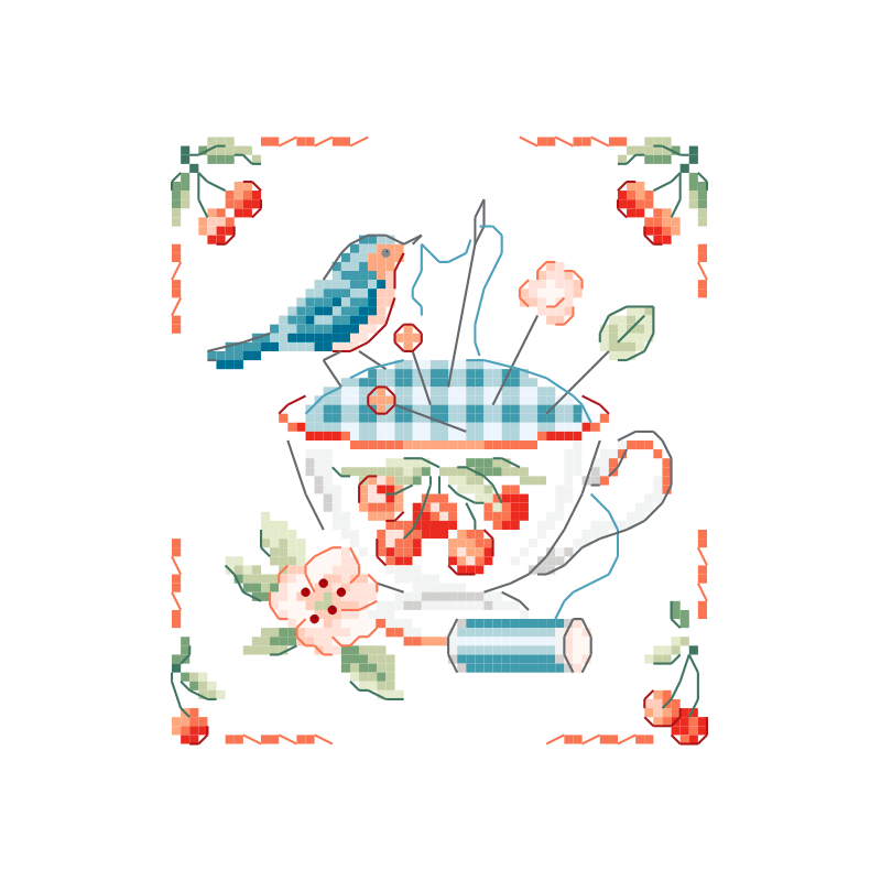 «Joli pique-épingles» Chart