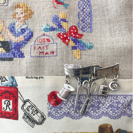 Aïda : Sac «Ma boîte à couture» Aïda : Sac «Ma boîte à couture»