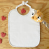 «Miam d'amour» 2 large bibs «Miam d'amour» 2 large bibs