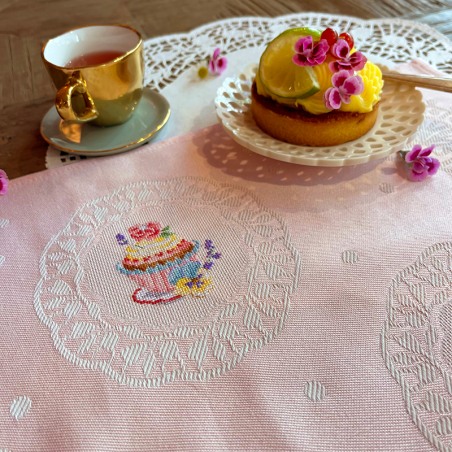 Aida «Rose The» Tea towel Aida «Rose The» Tea towel