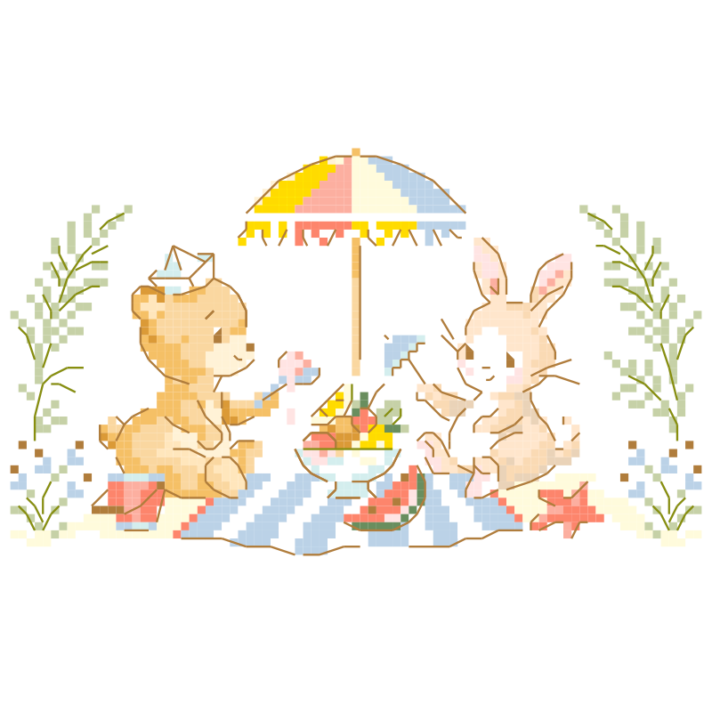 «Le pique-nique à la plage» Chart